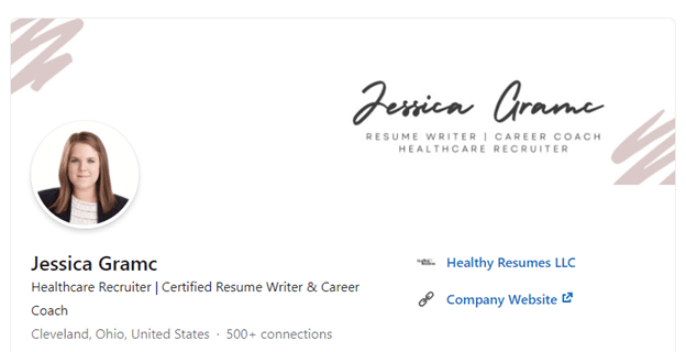 A right background for LinkedIn Banner
