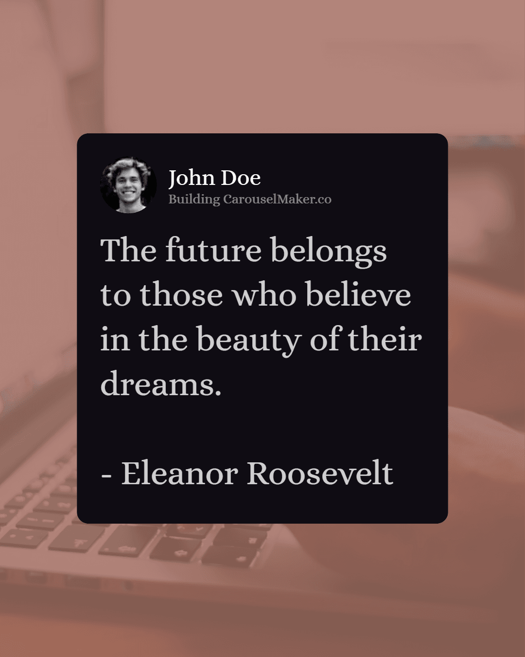 Professional LinkedIn Post Image Generator | CarouselMaker.co